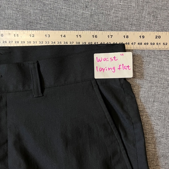 Lululemon Slim Tapered Twill Trouser Pants - Men's Size 35*30 - Black - Picture 6 of 11